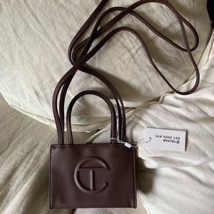 Brand new SMALL chocolate shopper